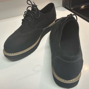 Size 13 Extra Wide Evans Shoes in Black